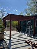 Pergola kit assembly starting at $300
